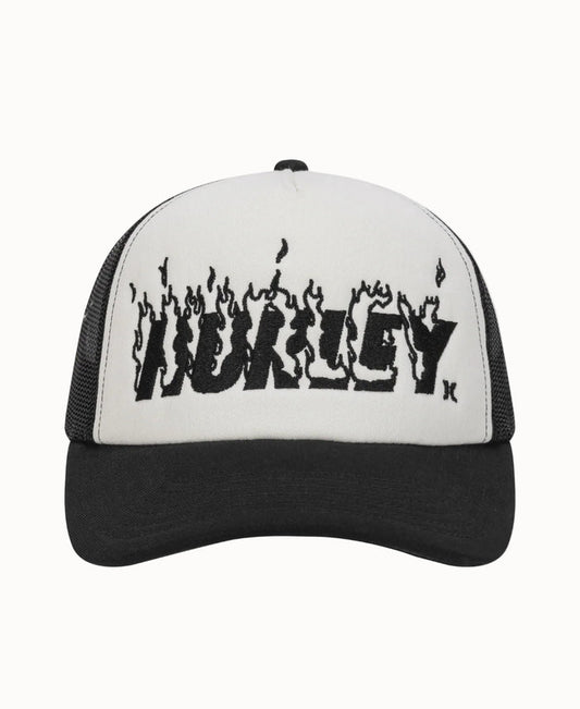כובע הארלי /HURLEY X TRAVIS BARKER FLAME TRUCKER HAT