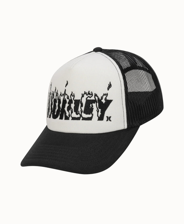 כובע הארלי /HURLEY X TRAVIS BARKER FLAME TRUCKER HAT