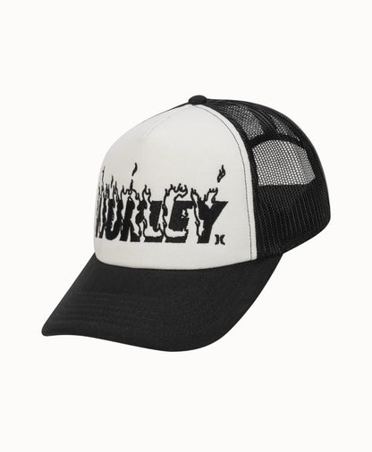 כובע הארלי /HURLEY X TRAVIS BARKER FLAME TRUCKER HAT