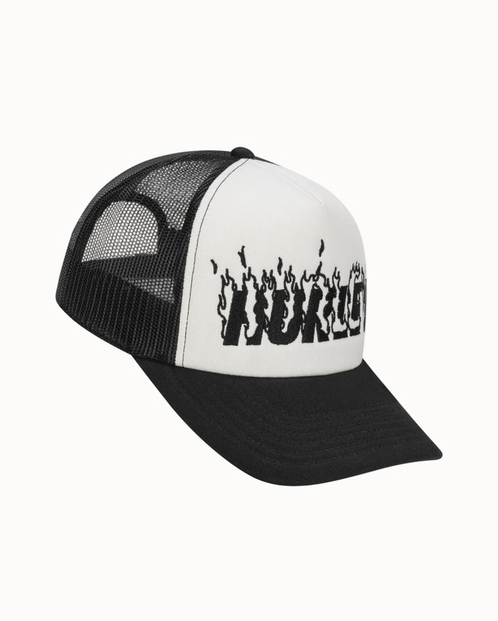 כובע הארלי /HURLEY X TRAVIS BARKER FLAME TRUCKER HAT