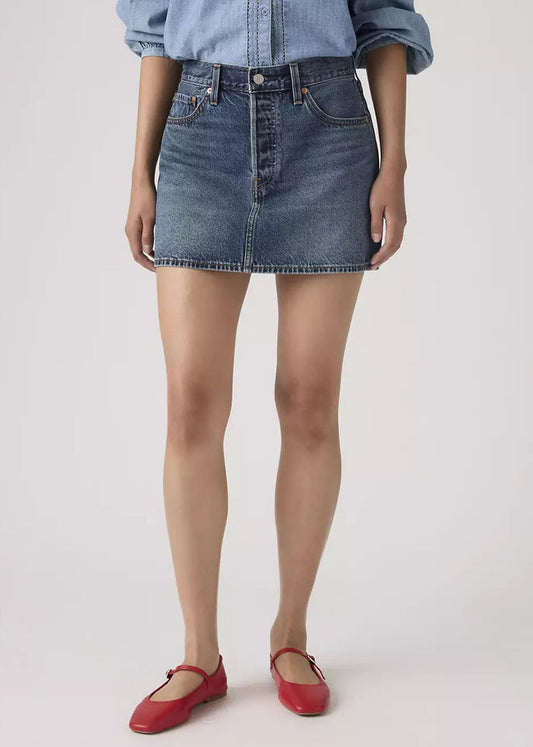 Icon Jean Skirt - Phoenix Rising