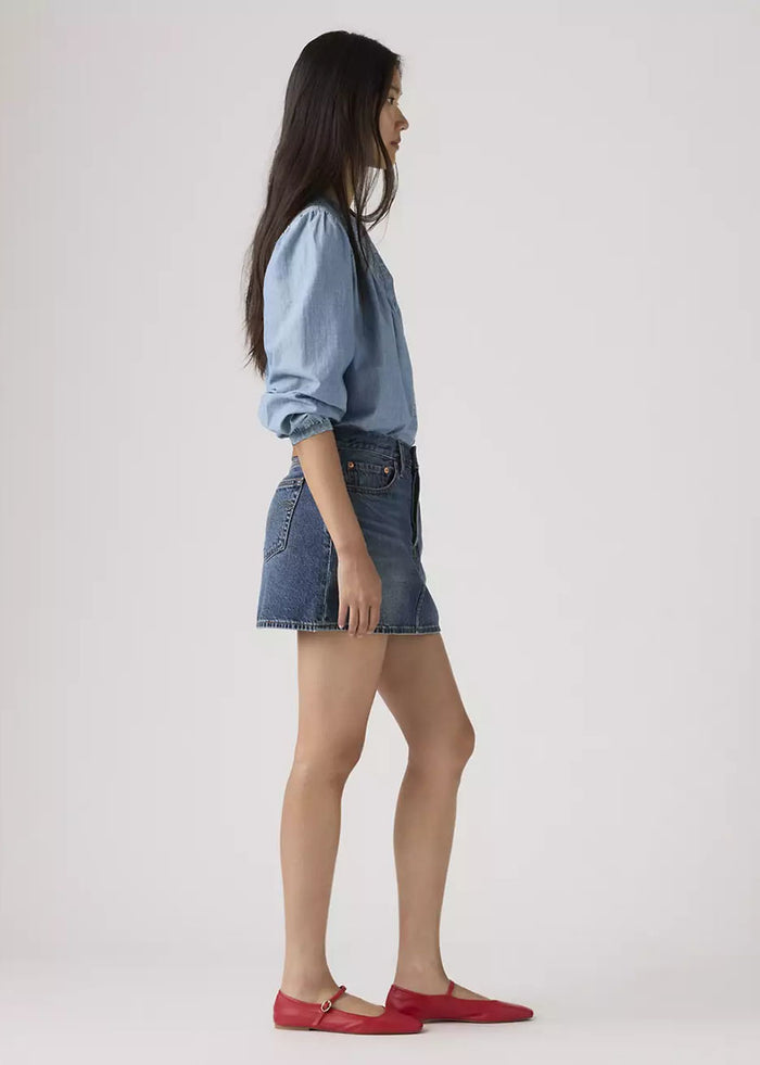 Icon Jean Skirt - Phoenix Rising