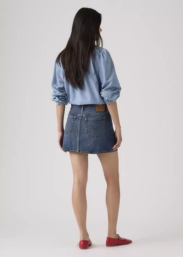 Icon Jean Skirt - Phoenix Rising