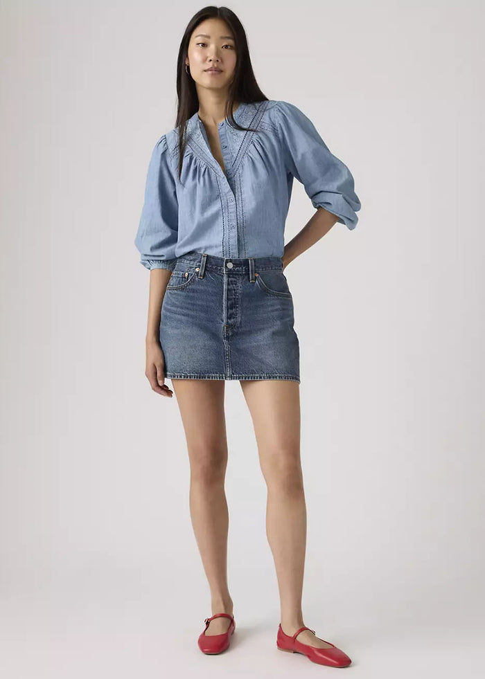 Icon Jean Skirt - Phoenix Rising