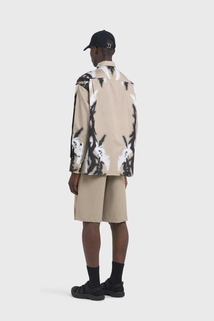 ÉTUDES ILLUSION LS POPLIN THORNS SAND SHIRTS 4