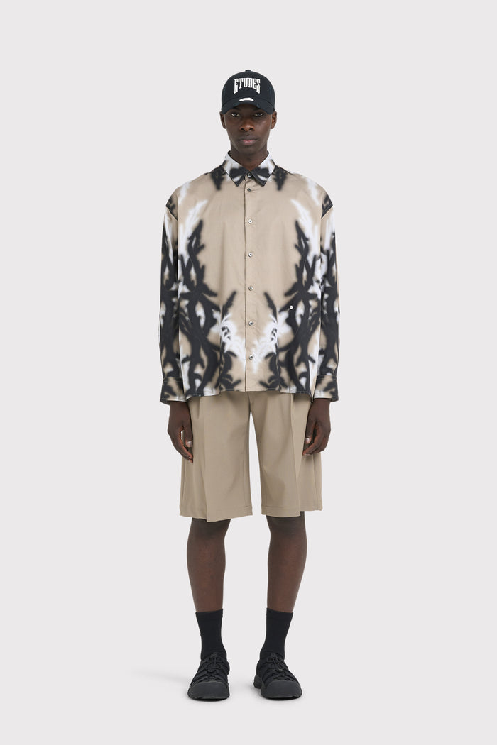 ÉTUDES ILLUSION LS POPLIN THORNS SAND SHIRTS 3