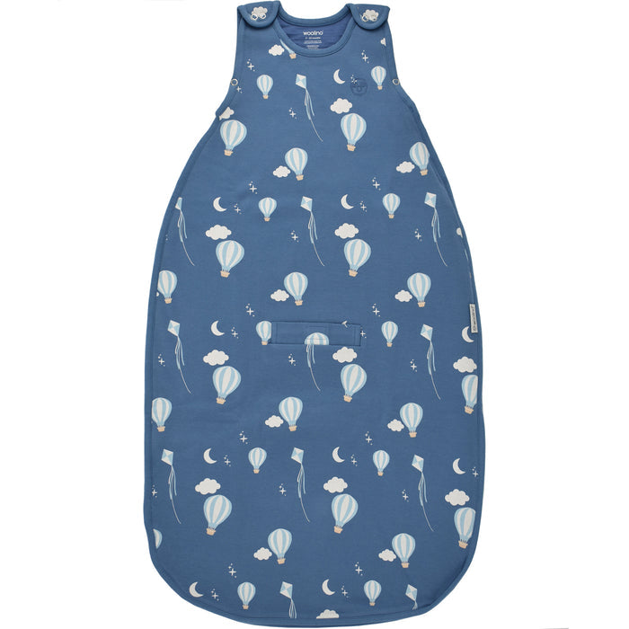 IMPERFECT 4 Season® Ultimate Baby Sleep Bag, Merino Wool & Organic Cotton, Hot Air Balloon