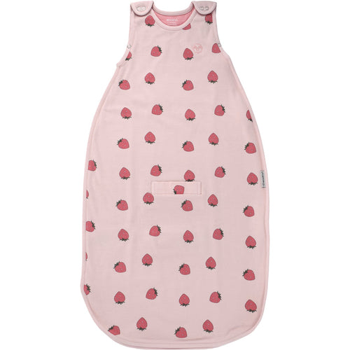 IMPERFECT 4 Season® Ultimate Baby Sleep Bag, Merino Wool & Organic Cotton, Strawberry