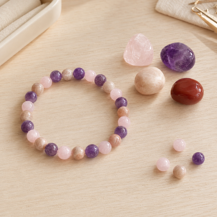 Improve SLEEP Crystal Kit, Gemstone Tumble Kit, Sleep Crystal Gift Set