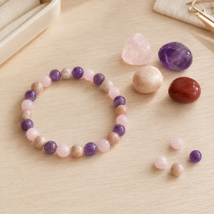 Improve SLEEP Crystal Kit, Gemstone Tumble Kit, Sleep Crystal Gift Set