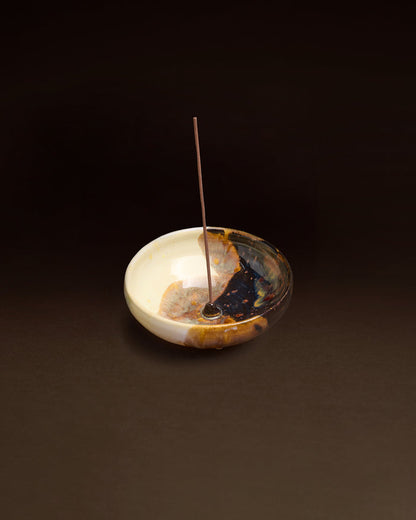 Incense Holder - Clay incense holder - Multicolor