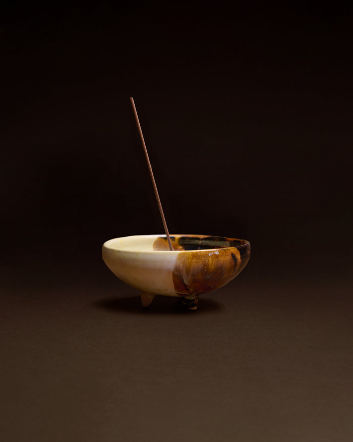 Incense Holder - Clay incense holder - Multicolor