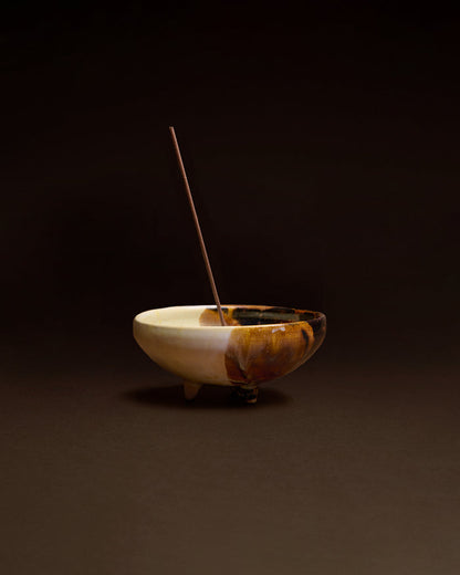 Incense Holder - Clay incense holder - Multicolor