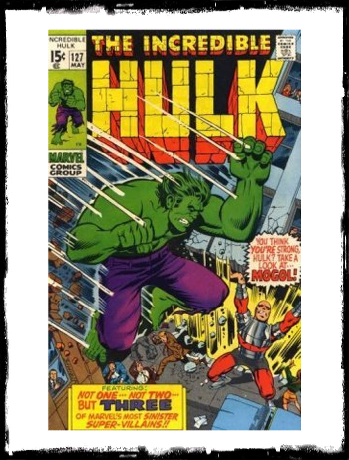 INCREDIBLE HULK - #127 MOGOL! (1970 - FN+/VF-)