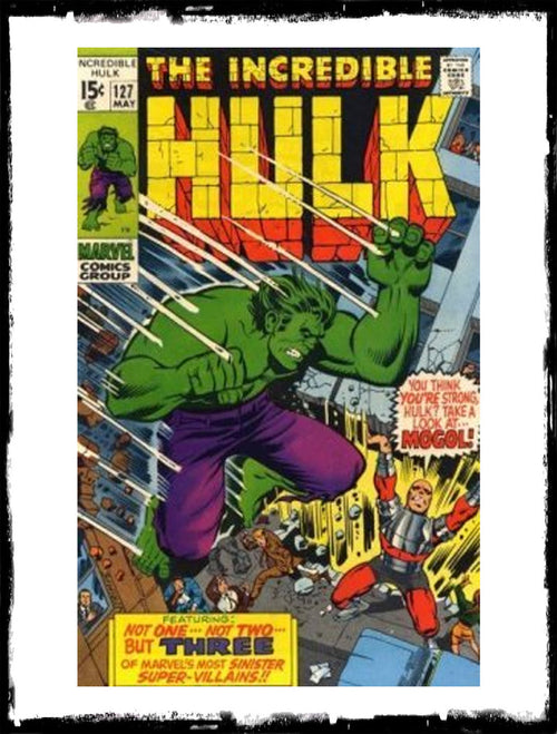 INCREDIBLE HULK - #127 MOGOL! (1970 - FN+/VF-)