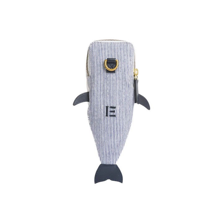 Inoui Editions Whale Case - Poseidon - Navy Eleish Van Breems Home