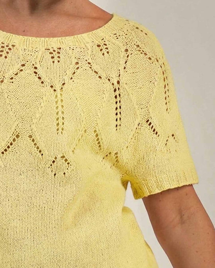 Iris Summer Top, No 14 knitting kit