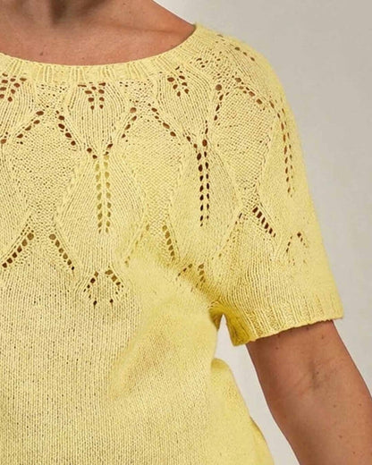 Iris Summer Top, No 14 knitting kit