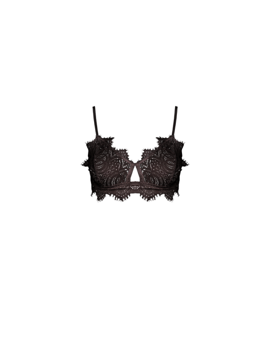 ISABELLA MID SUPPORT LACE BRA JAVA