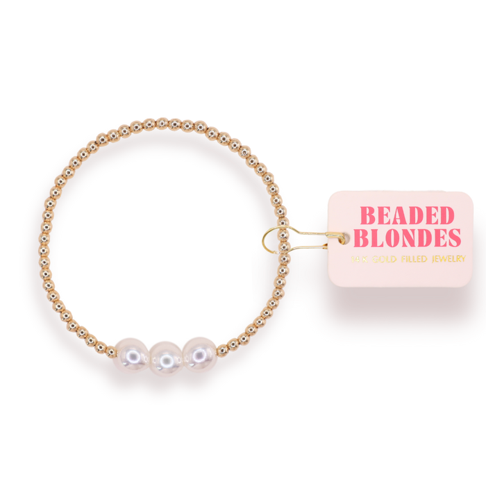 Isla Pearl Bracelet in Gold