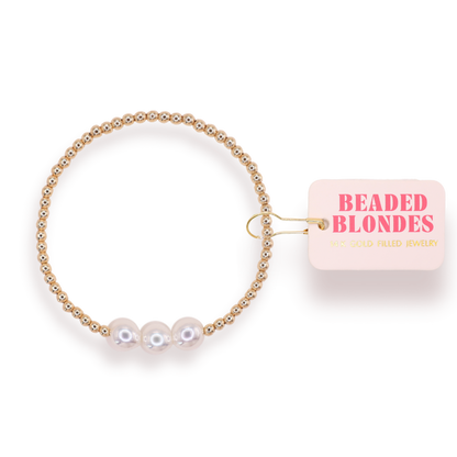 Isla Pearl Bracelet in Gold