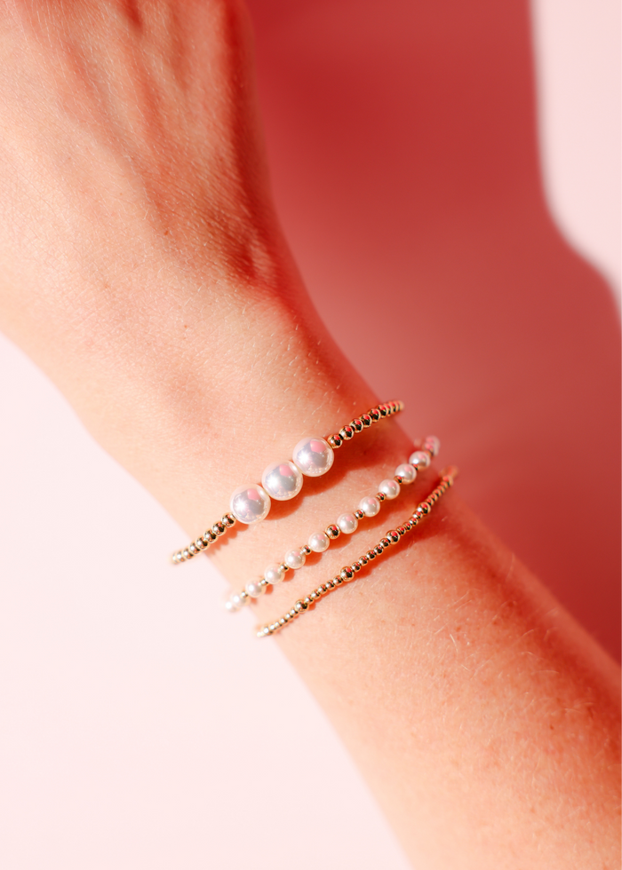 Isla Pearl Bracelet in Gold