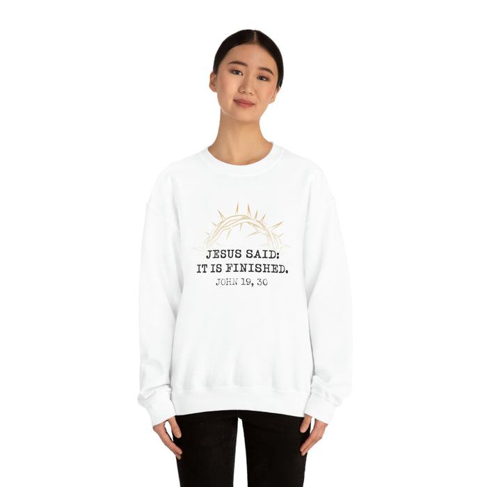 It Is Finished Unisex Sweater
