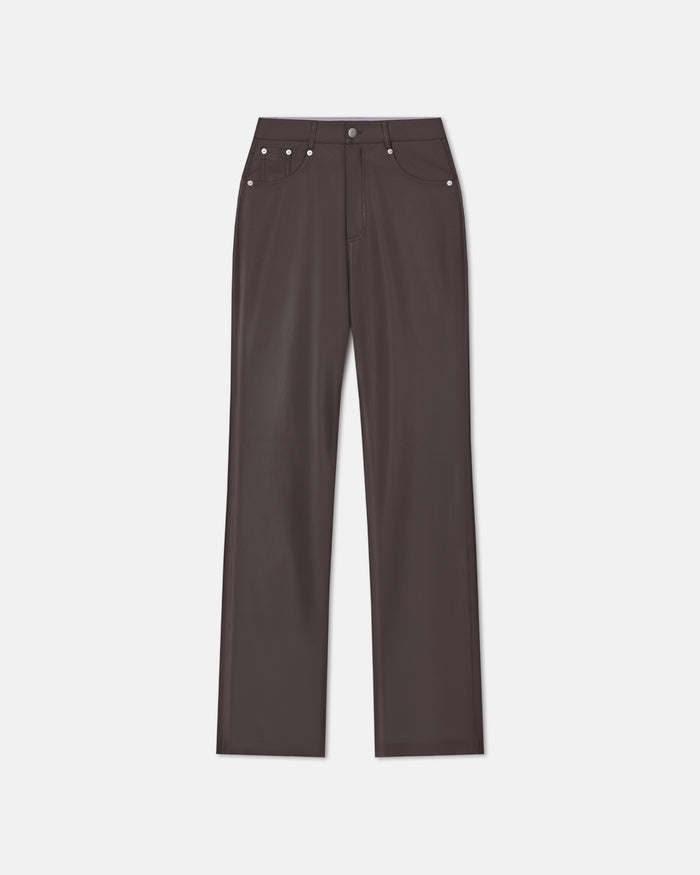 Jacoba - Okobor Pants - Coffee Ground