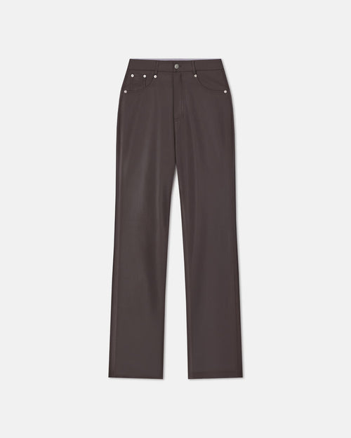 Jacoba - Okobor Pants - Coffee Ground