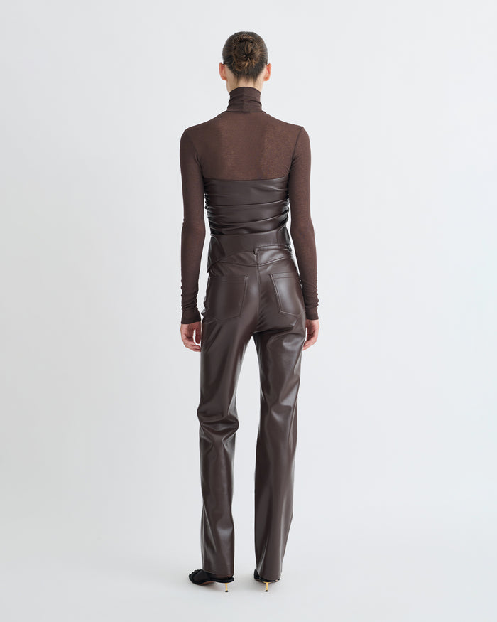 Jacoba - Okobor Pants - Coffee Ground