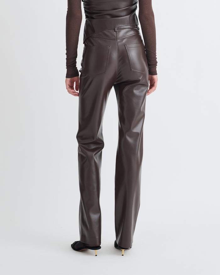 Jacoba - Okobor Pants - Coffee Ground