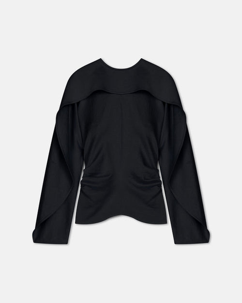 Jamille - Long sleeve top - Black