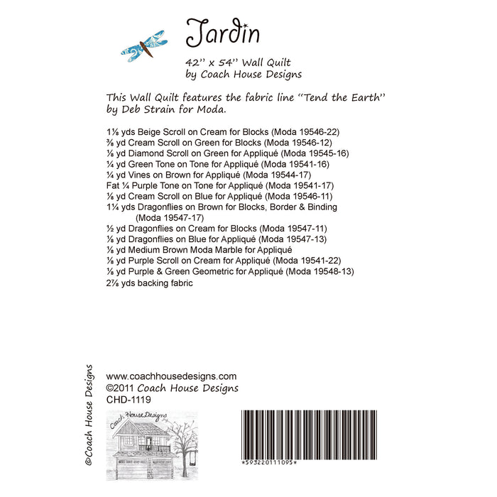 Jardin Quilt Pattern