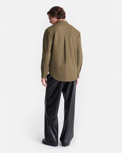 Jari - Long-Sleeve Shirt - Uniform Green