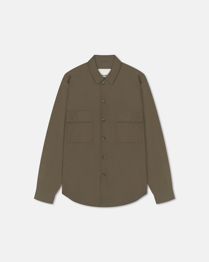 Jari - Long-Sleeve Shirt - Uniform Green