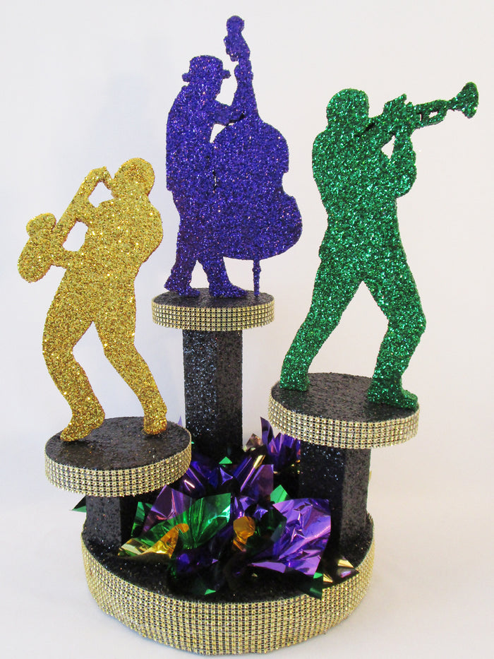 Jazz Players centerpiece - Designs by Ginny