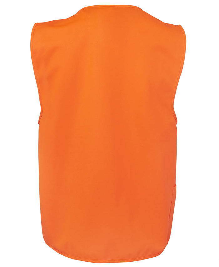 Jb's Hi Vis Zip Safety Vest 6HVSZ