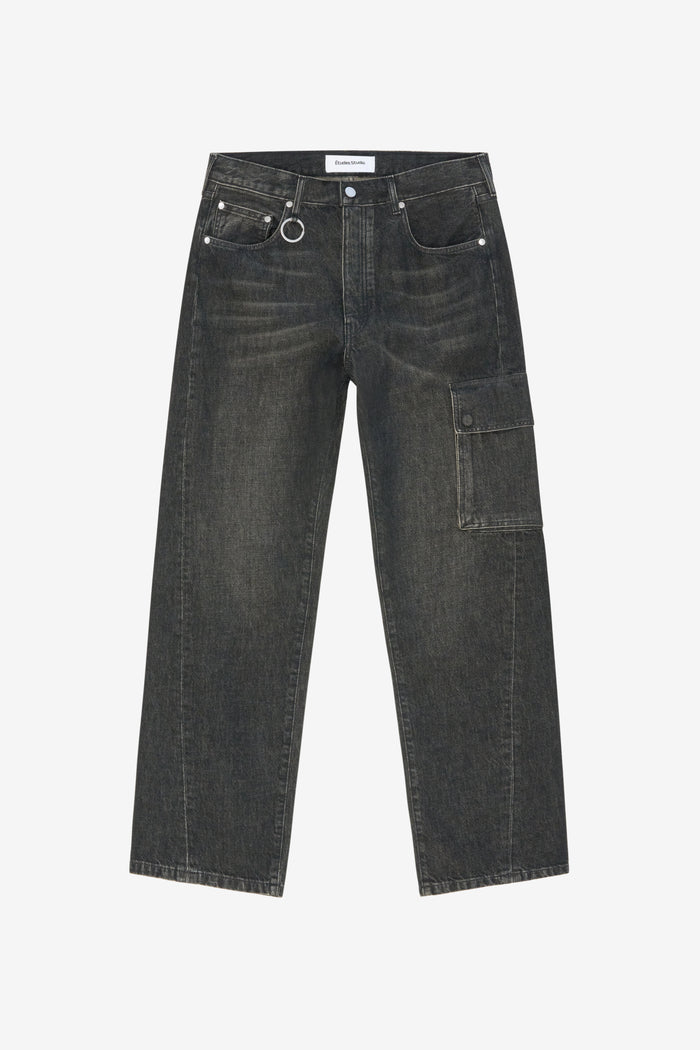 ETUDES STUDIO JEANS SIDE POCKET BLACK 1