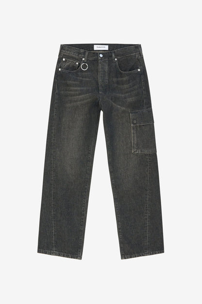 ETUDES STUDIO JEANS SIDE POCKET BLACK 1