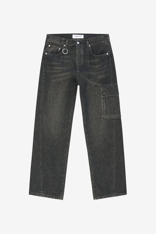 ETUDES STUDIO JEANS SIDE POCKET BLACK 1