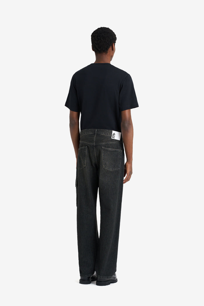 ETUDES STUDIO JEANS SIDE POCKET BLACK 5