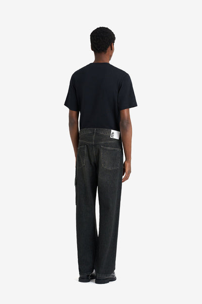 ETUDES STUDIO JEANS SIDE POCKET BLACK 5