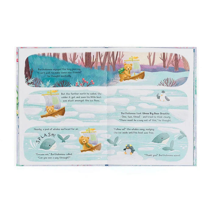 Jellycat Book BARTHOLOMEW BEAR AND THE SNOW GIANTS