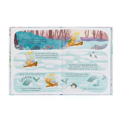 Jellycat Book BARTHOLOMEW BEAR AND THE SNOW GIANTS