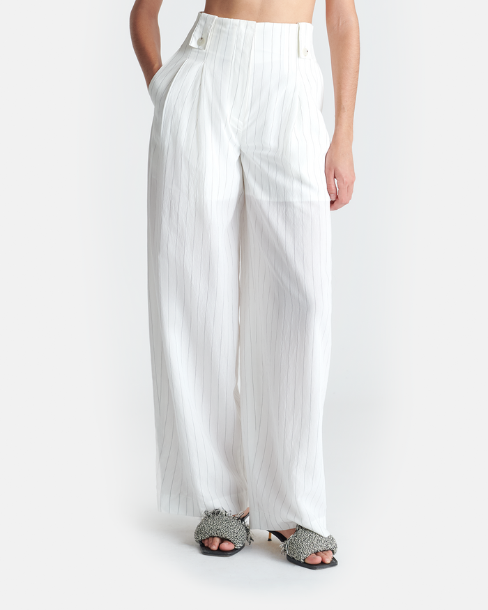 Jenci - Wide leg pants - White