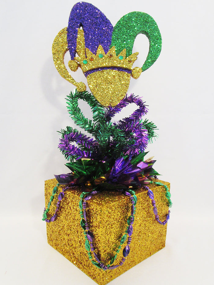 Jester Mardi Gras Centerpiece - Designs by Ginny