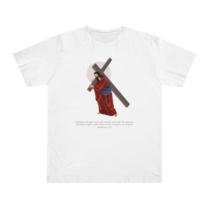 Jesus Christ - Blessed are the persecuted Unisex T-Shirt
