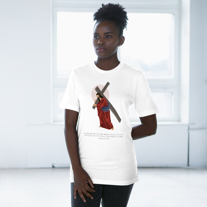 Jesus Christ - Blessed are the persecuted Unisex T-Shirt
