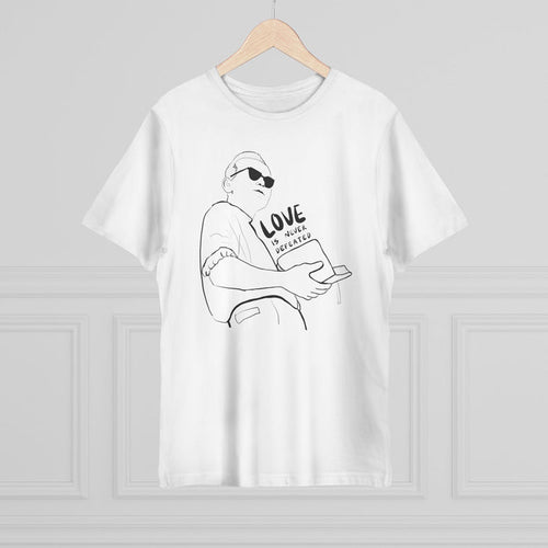 John Paul II - Love Is Never Defeated Premium Unisex T-Shirt