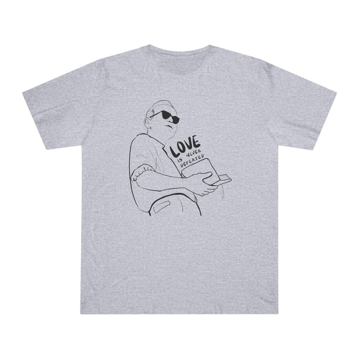 John Paul II - Love Is Never Defeated Premium Unisex T-Shirt
